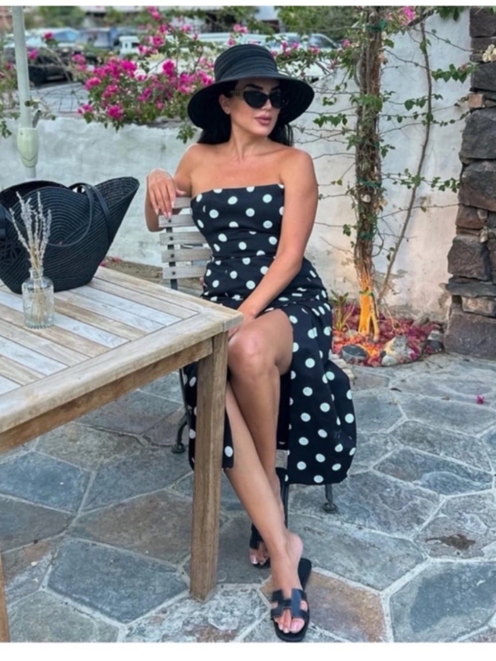 TREND NEW ! ZARA POLKA DOT DRESS S  
🚨FIRM PRICE NO DISCOUNT ON THIS DRESS - Picture 3 of 15